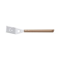 Tramontina Barbecue 48 cm Multifunctional Serrated Edge Spatula with Stainless Steel Blade and Wooden Handle