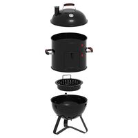 Churrasqueira a Carv&atilde;o Tramontina Smoker TCP-450 3 em 1 - SKU 26500004 - 4 image number 3