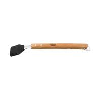 Tramontina Churrasco stainless steel brush with a 41.8" wood handle