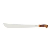 Tramontina 21" Machete with Carbon Steel Blade and Wood Handle