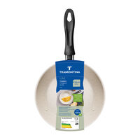 Frigideira Tramontina Linz em Alum&iacute;nio com Revestimento Interno e Externo Antiaderente Starflon Max 16 cm 0,4 L Bege Cor Grafite - SKU 27805334 - 2 image number 1