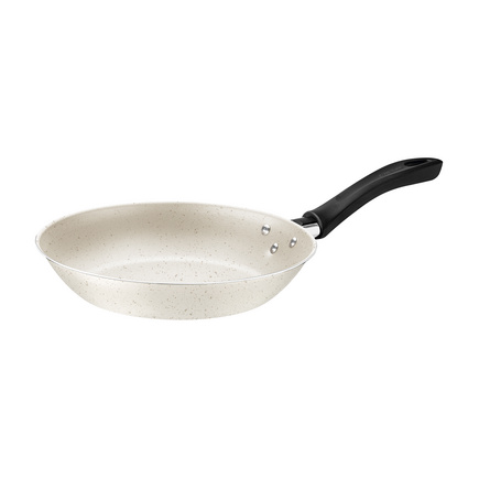 Frigideira Tramontina Linz em Alum&iacute;nio com Revestimento Interno e Externo em Antiaderente Starflon Max Bege 28 cm 2 L Cor Bege - SKU 27805356 - 1