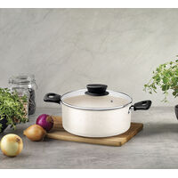 Ca&ccedil;arola Tramontina Linz em Alum&iacute;nio com Revestimento Interno e Externo em Antiaderente Starflon Max Bege 18 cm 2 L Cor Bege - SKU 27805357 - 3 image number 2