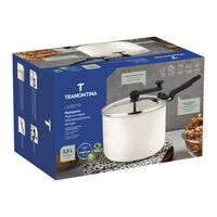 Pipoqueira Tramontina Loreto em Alum&iacute;nio com Revestimento em Antiaderente Starflon Max Bege 20 cm 3,5 L - SKU 27805363 - 5 image number 4