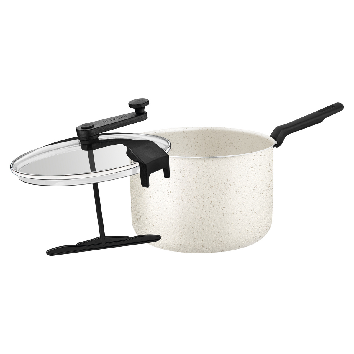 Pipoqueira Tramontina Loreto em Alum&iacute;nio com Revestimento em Antiaderente Starflon Max Bege 20 cm 3,5 L - SKU 27805363 - 3 image number 2