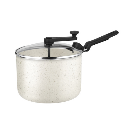 Pipoqueira Tramontina Loreto em Alum&iacute;nio com Revestimento em Antiaderente Starflon Max Bege 20 cm 3,5 L - SKU 27805363