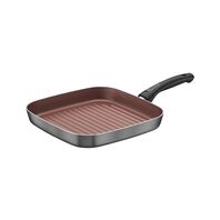 28cmAluminum skillet grill with internal non-stick coating