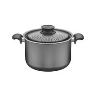 Ø24cm Aluminum pasta cooker with internal non-stick coating