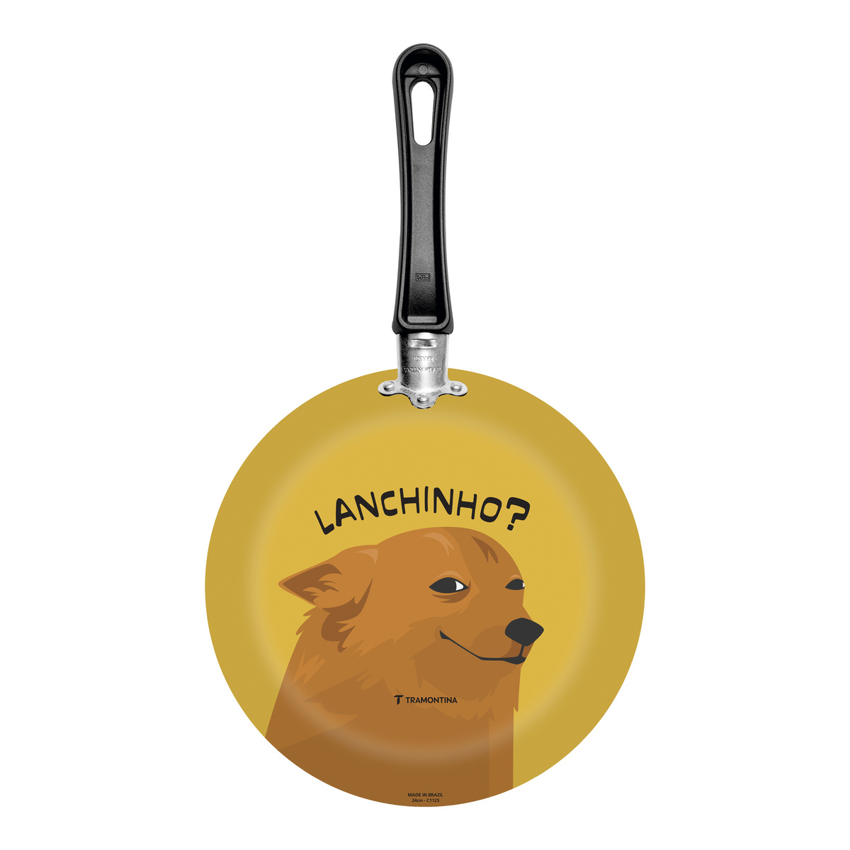 Frigideira Tramontina em Alumínio com Revestimento Interno em Antiaderente Starflon Max e Externo Siliconado Estampado 24 cm 1,2 L - SKU 27812103 - 1 image number 0