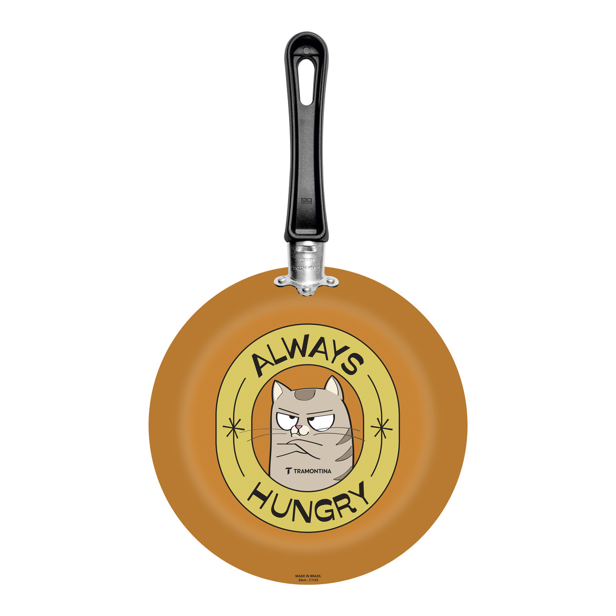 Frigideira Tramontina em Alumínio com Revestimento Interno em Antiaderente Starflon Max e Externo Siliconado Estampado 24 cm 1,2 L - SKU 27812104 - 1 image number 0