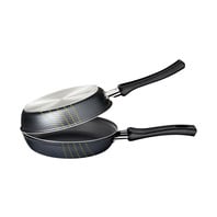 Tramontina Power Up Aluminum Omelette Pan with Interior and Exterior Starflon Max Nonstick Coating Lead, 20 cm