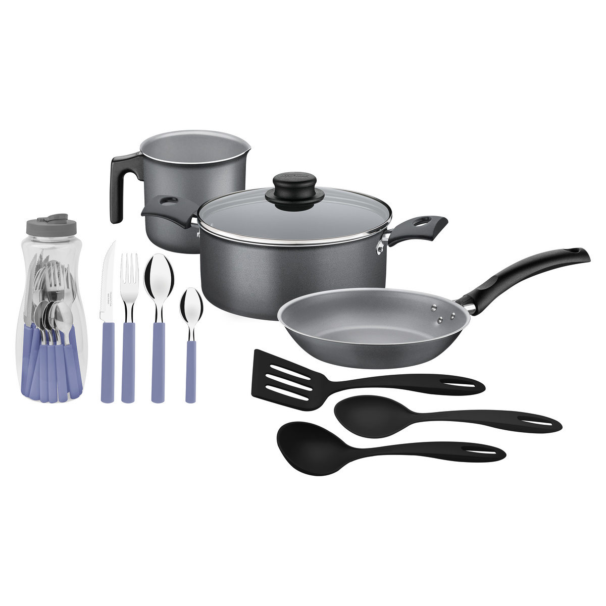 Juego de Cocina en Aluminio 24 Piezas