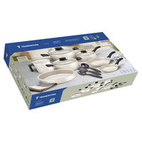 Jogo de Panelas Tramontina Linz em Alum&iacute;nio com Revestimento Interno e Externo em Antiaderente Starflon Max Bege 10 Pe&ccedil;as - SKU 27899586 - 13 image number 12