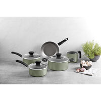 Jogo de Panelas Tramontina Michigan em Alum&iacute;nio com Revestimento Interno e Externo Antiaderente Starflon Max Verde Oliva 5 Pe&ccedil;as Cor Verde - SKU 28299297 - 7 image number 6