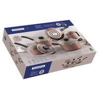 Jogo de Panelas Tramontina Linz em Alum&iacute;nio com Revestimento Interno e Externo em Antiaderente Starflon Max Marrom 5 Pe&ccedil;as Cor Dark gray - SKU 28299305 - 10 image number 9