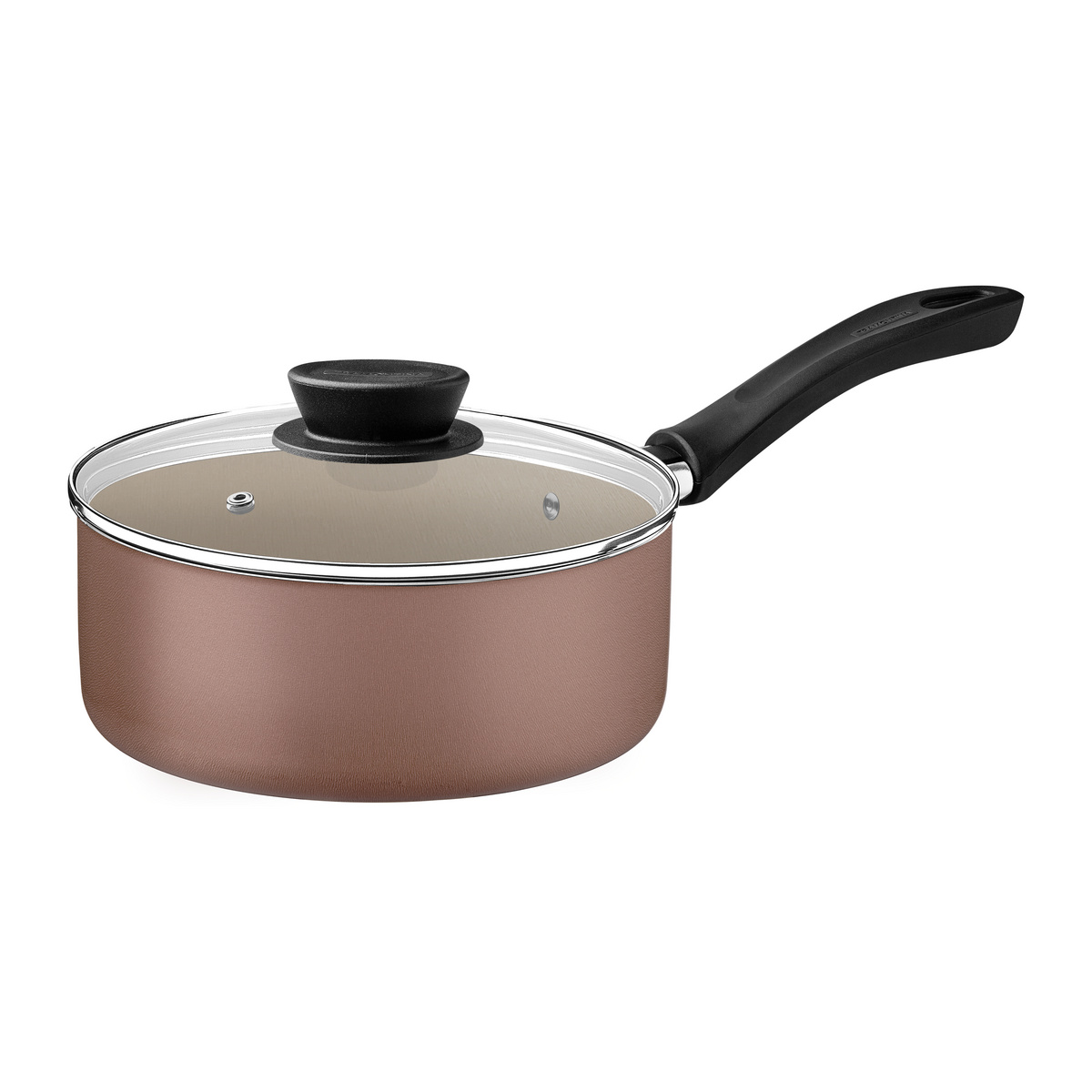 Jogo de Panelas Tramontina Linz em Alum&iacute;nio com Revestimento Interno e Externo em Antiaderente Starflon Max Marrom 5 Pe&ccedil;as Cor Dark gray - SKU 28299305 - 4 image number 3