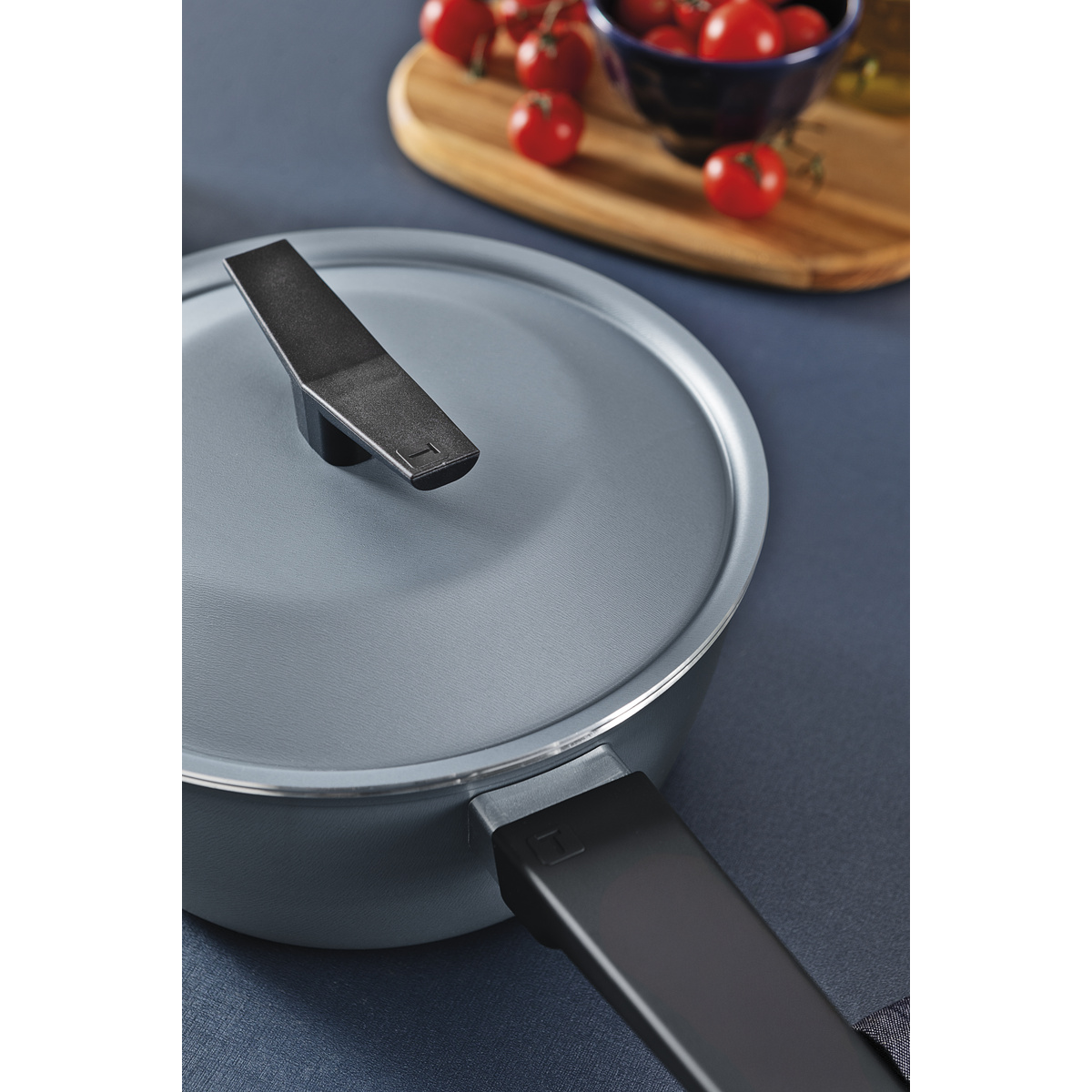 Tramontina Spezia Induction 4-piece Slate Blue Aluminum Cookware