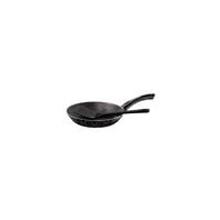 Tramontina Paris Aluminum Frying Pan with Interior Starflon Max Nonstick Coating and Black Silicone Exterior with a Spatula, 18 cm 0,6 L