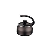 Tramontina 1,9 L Lead-Colored Aluminum Kettle with Interior and Exterior Starflon Max nonstick coating