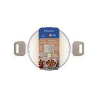 Ca&ccedil;arola Tramontina Veronese em Alum&iacute;nio Reciclado com Revestimento Interno Cer&acirc;mico e Externo Siliconado Bege Mineral 24 cm 4,8 L Cor Bege - SKU 28623324 - 5 image number 4