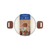 Ca&ccedil;arola Tramontina Veronese em Alum&iacute;nio Reciclado com Revestimento Interno Cer&acirc;mico e Externo Siliconado Argila 24 cm 4,8 L - SKU 28623424 - 5 image number 4