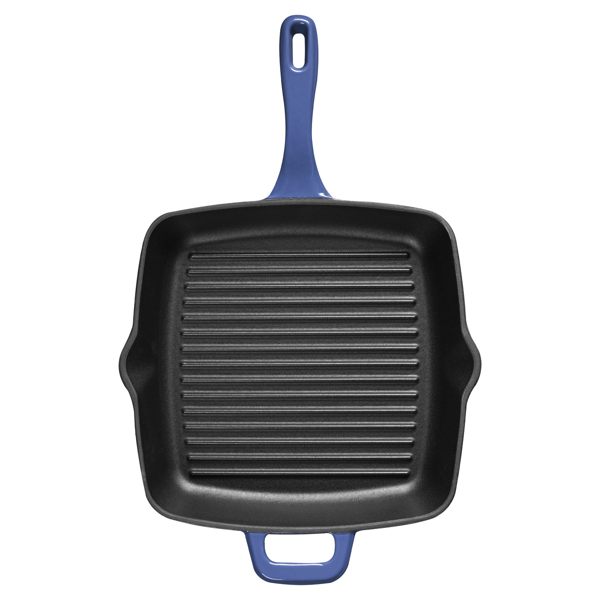Bistequeira Tramontina Ampezzo em Ferro Fundido com Revestimento Interno e Externo Esmaltado Azul 27 cm 2,4 L Cor Azul - SKU 28750127 - 2 image number 1