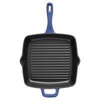 Bistequeira Tramontina Ampezzo em Ferro Fundido com Revestimento Interno e Externo Esmaltado Azul 27 cm 2,4 L Cor Azul - SKU 28750127 - 2 image number 1