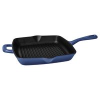 Bistequeira Tramontina Ampezzo em Ferro Fundido com Revestimento Interno e Externo Esmaltado Azul 27 cm 2,4 L Cor Azul - SKU 28750127 - 1 image number 0