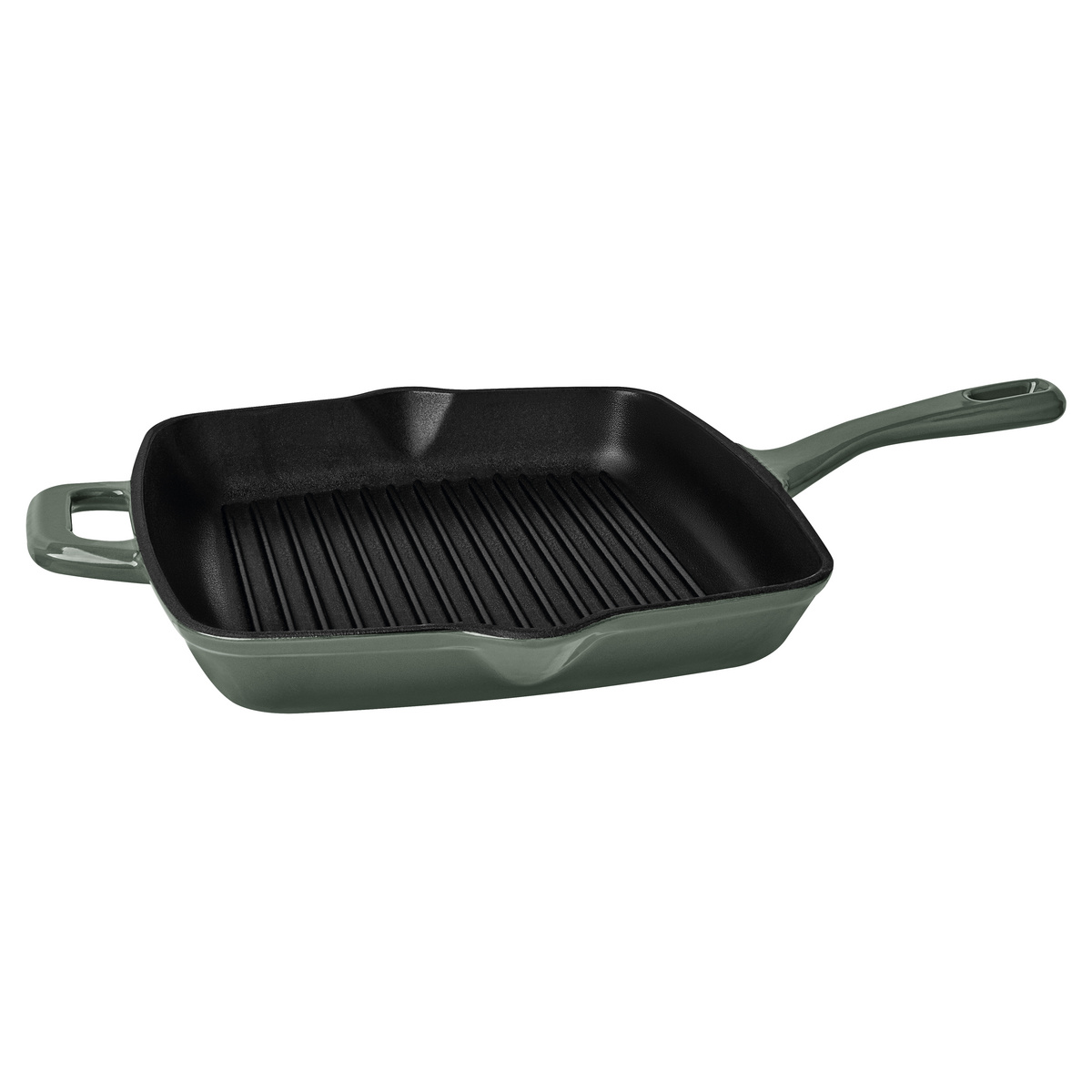 Bistequeira Tramontina Ampezzo em Ferro Fundido com Revestimento Interno e Externo Esmaltado Verde 27 cm 2,4 L Cor Verde - SKU 28750227 - 1 image number 0