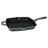 Bistequeira Tramontina Ampezzo em Ferro Fundido com Revestimento Interno e Externo Esmaltado Verde 27 cm 2,4 L Cor Verde - SKU 28750227 - 1 image number 0