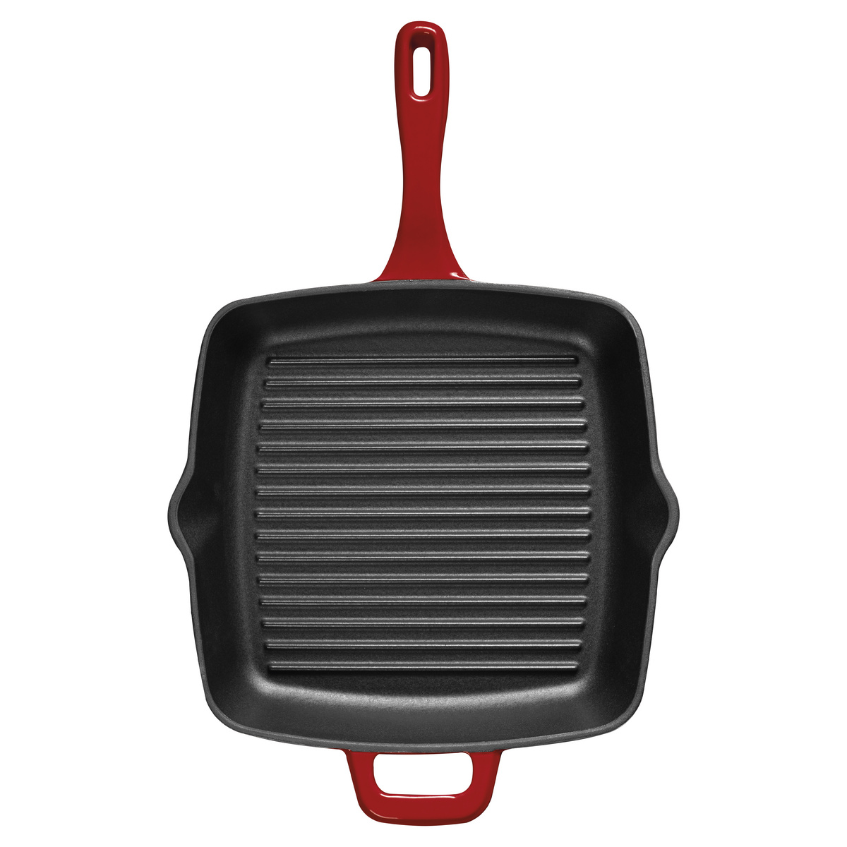 Bistequeira Tramontina Ampezzo em Ferro Fundido com Revestimento Interno e Externo Esmaltado Vermelho 27 cm 2,4 L Cor Vermelho - SKU 28750727 - 2 image number 1
