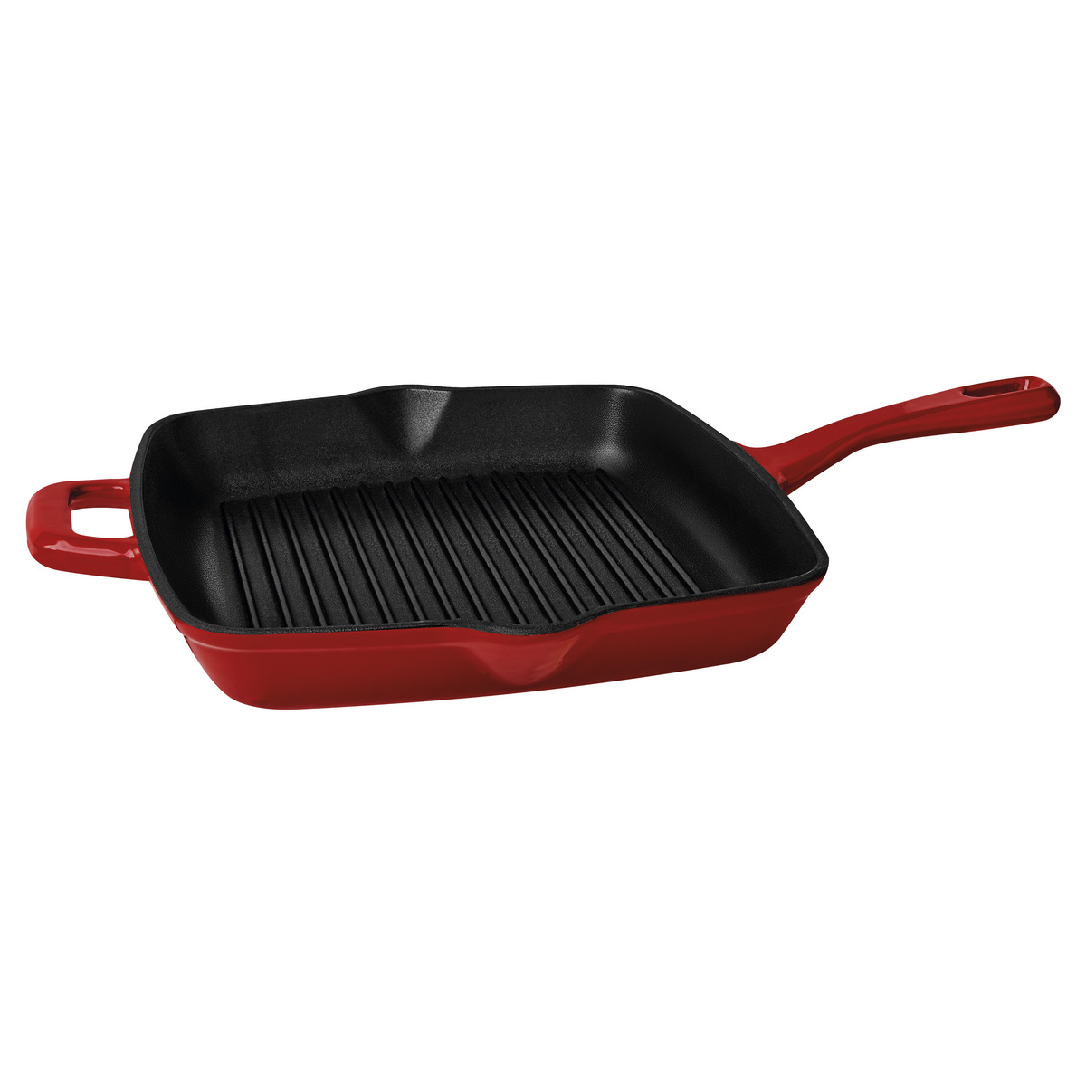 Bistequeira Tramontina Ampezzo em Ferro Fundido com Revestimento Interno e Externo Esmaltado Vermelho 27 cm 2,4 L Cor Vermelho - SKU 28750727 - 1 image number 0