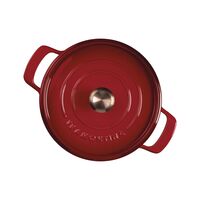Ca&ccedil;arola Tramontina Ampezzo em Ferro Fundido com Revestimento Interno e Externo Esmaltado Vermelho 22 cm 3,7 L Cor Vermelho - SKU 28751722 - 2 image number 1