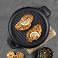 Chapa Redonda Tramontina Fargo em Ferro Fundido com Acabamento Pre-Seasoned 27 cm 1,3 L - SKU 28763027 - 4 image number 3