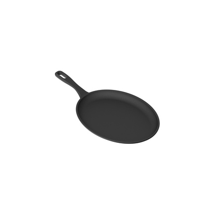 Chapa Oval Tramontina Fargo em Ferro Fundido com Acabamento Pre-Seasoned 18 cm 0,4 L - SKU 28765018