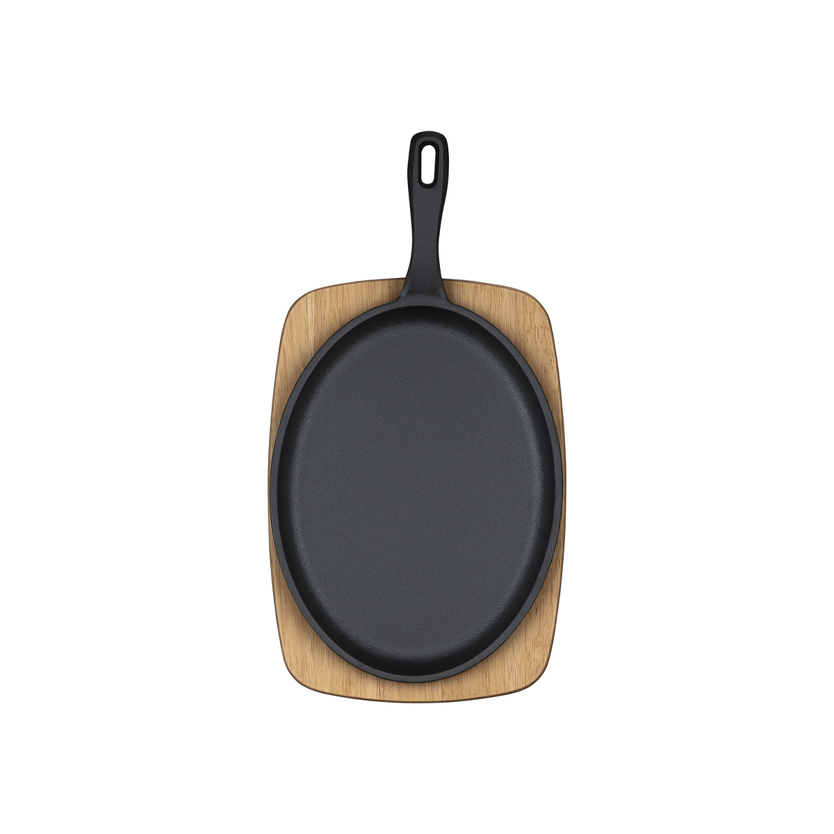 Chapa Oval Tramontina Fargo em Ferro Fundido com Acabamento Pre-Seasoned com t&aacute;bua 18 cm 0,4 L - SKU 28766018 - 2 image number 1