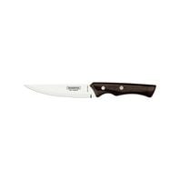 Tramontina 5" Jumbo Steak Knife with Stainless Steel Blade and Treated Brown Polywood Handle