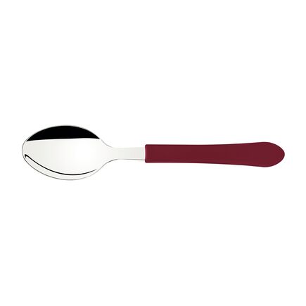 Colher de Mesa Tramontina Leme com L&acirc;mina em A&ccedil;o Inox e Cabo de Polipropileno Carmim - SKU 29812428