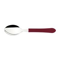 Colher de Mesa Tramontina Leme com L&acirc;mina em A&ccedil;o Inox e Cabo de Polipropileno Carmim - SKU 29812428 - 1