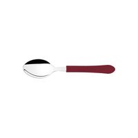 Colher para Ch&aacute; Tramontina Leme com L&acirc;mina em A&ccedil;o Inox e Cabo de Polipropileno Carmim - SKU 29812449 - 1