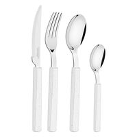 Faqueiro Tramontina Bliss com L&acirc;minas em A&ccedil;o Inox e Cabos em Polipropileno Branco 16 Pe&ccedil;as Cor Branco - SKU 29899142 - 1 image number 0