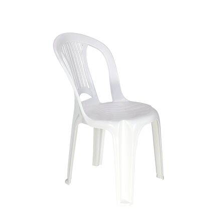 Cadeira Tramontina Bistr&ocirc; Boa Viagem em Polipropileno Branco Cor Branco - SKU 92011010 - 1