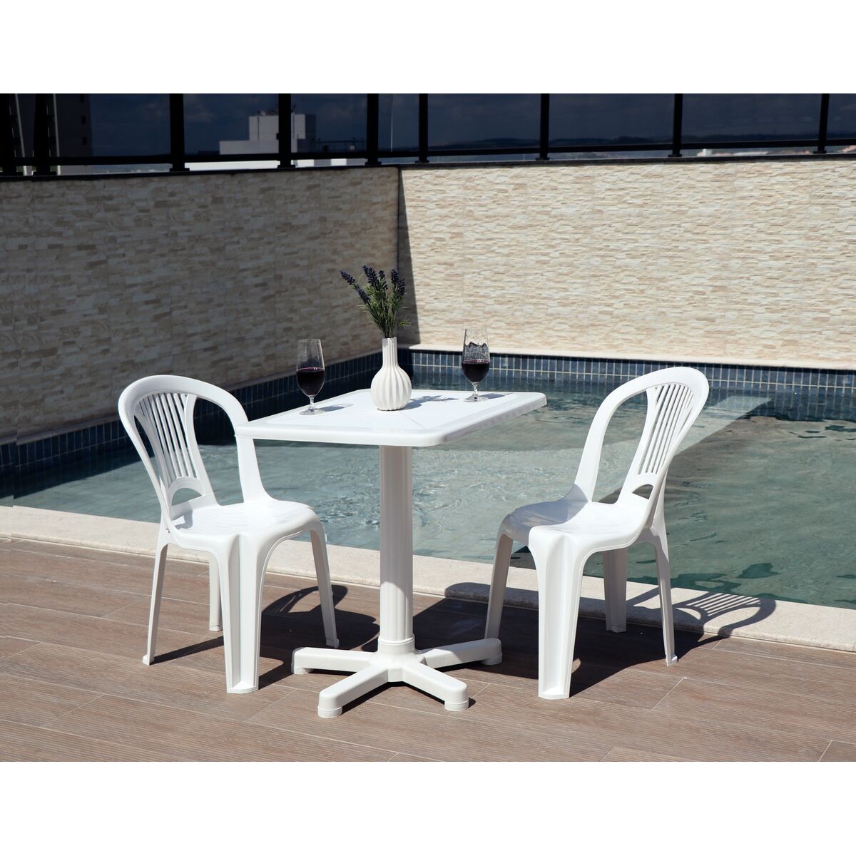 Cadeira Tramontina Bistr&ocirc; Boa Viagem em Polipropileno Branco Cor Branco - SKU 92011010 - 7 image number 6