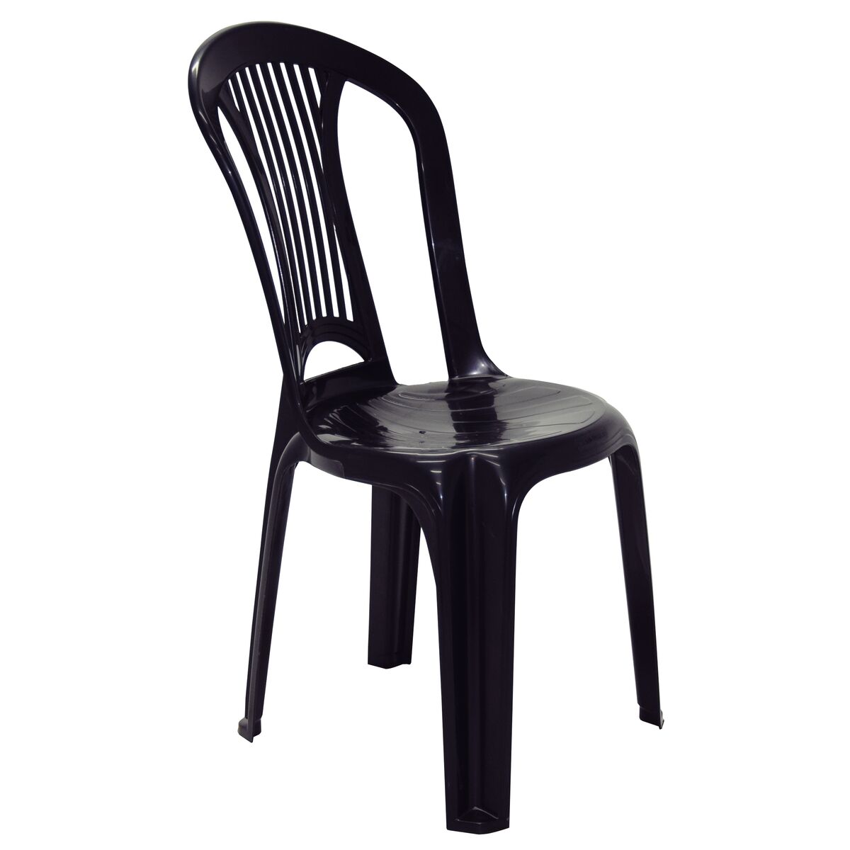 Tramontina Atlântida Bistro Chair in Black Polypropylene