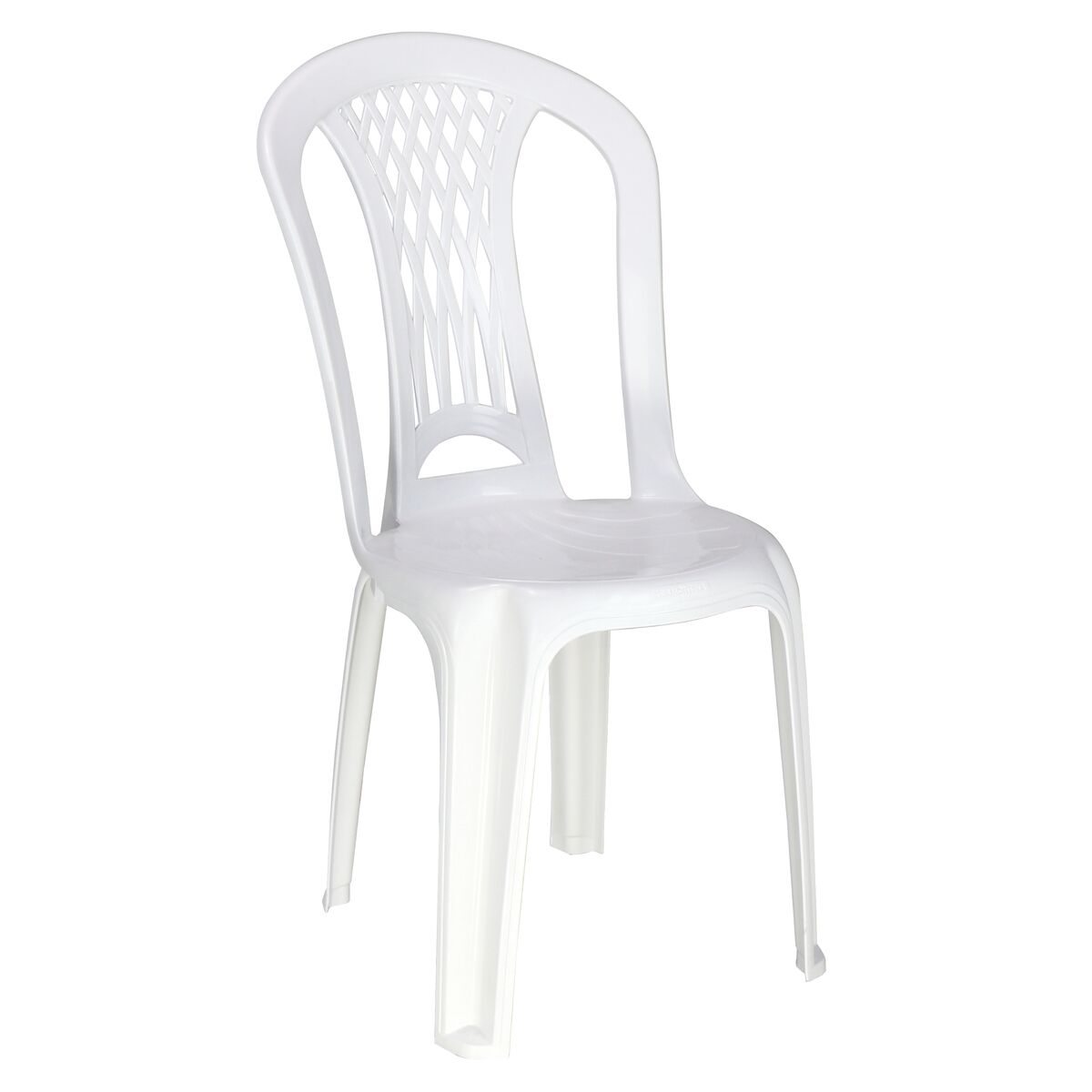 Cadeira Bistrô Tramontina Laguna em Polipropileno Branco de Qualidade em  Promoção