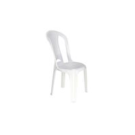 Tramontina Torres Bistro Chair in White Polypropylene