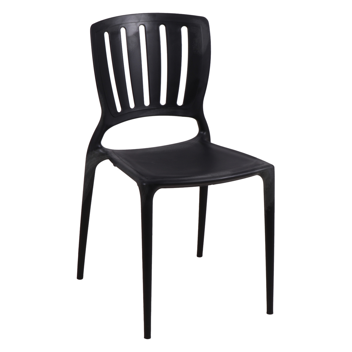 Cadeira Tramontina Summa Manu Eco em Polipropileno Preto Cor Preto - SKU 92025009 - 3 image number 2