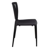 Cadeira Tramontina Summa Manu Eco em Polipropileno Preto Cor Preto - SKU 92025009 - 4 image number 3