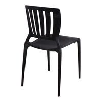 Cadeira Tramontina Summa Manu Eco em Polipropileno Preto Cor Preto - SKU 92025009 - 5 image number 4