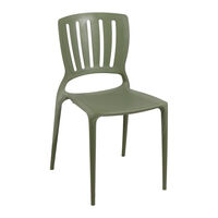 Cadeira Tramontina Summa Manu Eco em Polipropileno Verde Oliva Cor Verde - SKU 92025027 - 3 image number 2